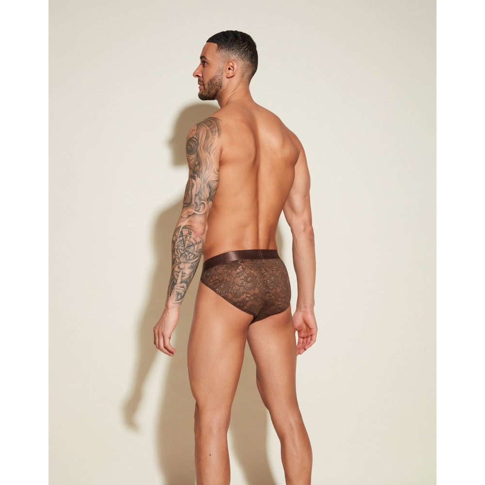 Cosabella DUE Lace Sports Brief Soft Stretch Comfort & Full Coverage XL